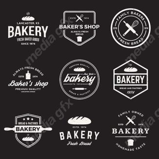 وکتور لوگو قدیمی نانوایی MV002776