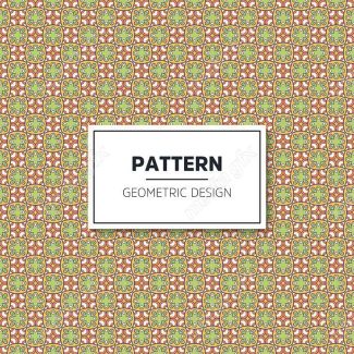 وکتور پترن نقش و نگار سنتی گلدار MV002785