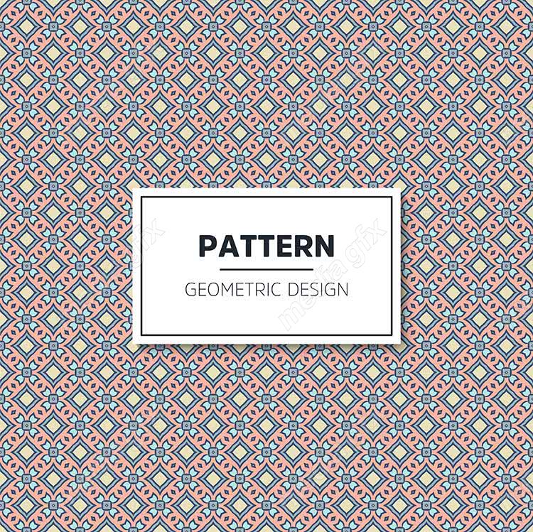 وکتور پترن نقش و نگار سنتی گلدار MV002786