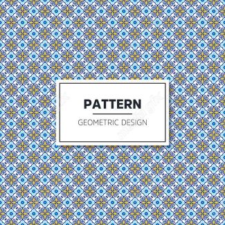 وکتور پترن نقش و نگار سنتی گلدار MV002787