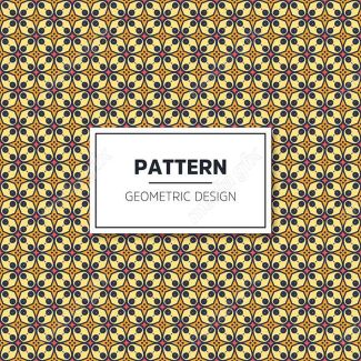 وکتور پترن نقش و نگار سنتی گلدار MV002790