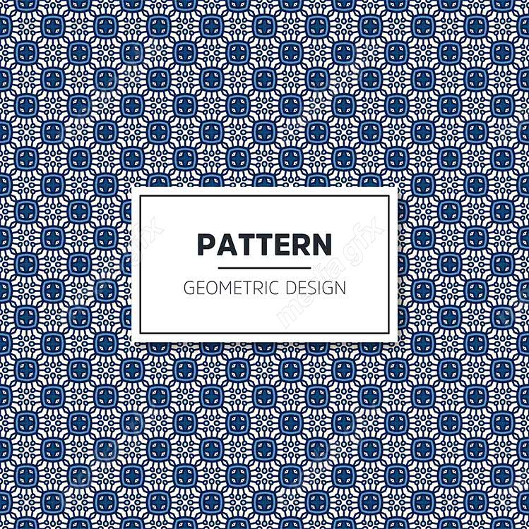 وکتور پترن نقش و نگار سنتی گلدار MV002795