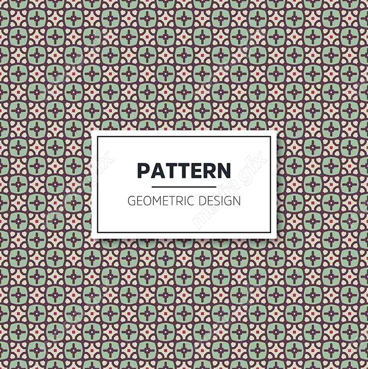 وکتور پترن نقش و نگار سنتی گلدار MV002796