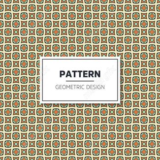 وکتور پترن نقش و نگار سنتی گلدار MV002797