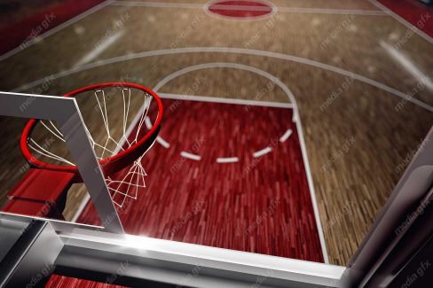 عکس با کیفیت زمین بسکتبال MJ002900