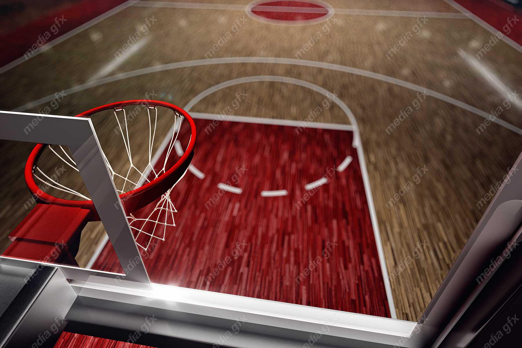 عکس با کیفیت زمین بسکتبال MJ002900