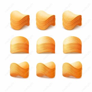 وکتور چیپس سیب زمینی  MV002962