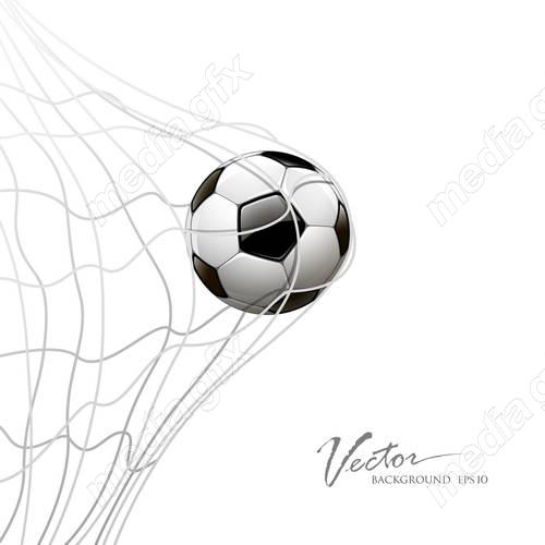 وکتور توپ فوتبال و تور MV002992