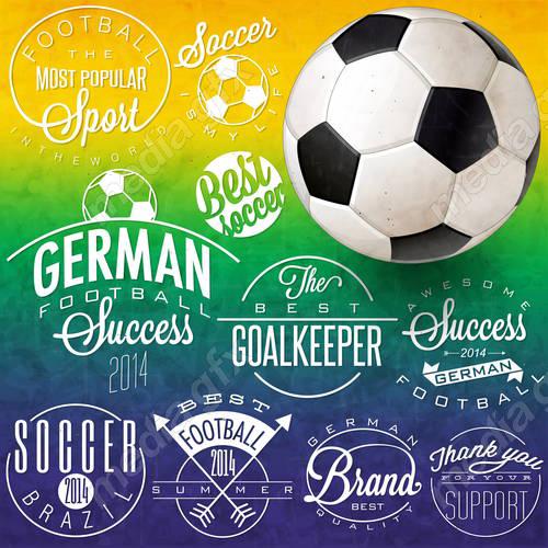 وکتور توپ فوتبال و تور MV002996