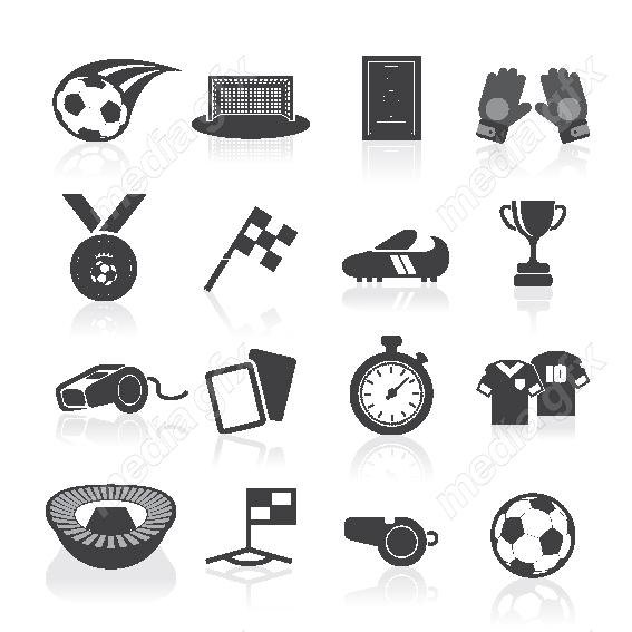 وکتور آیکن ورزش فوتبال  MV003004