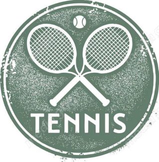 وکتور لوگو ورزش تنیس MV003017