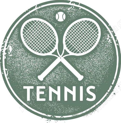 وکتور لوگو ورزش تنیس MV003017