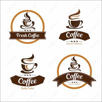 وکتور لوگو قهوه و کافی شاپ MV003041