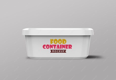 موکاپ بسته بندی پنیر صبحانه لایه باز MP003047