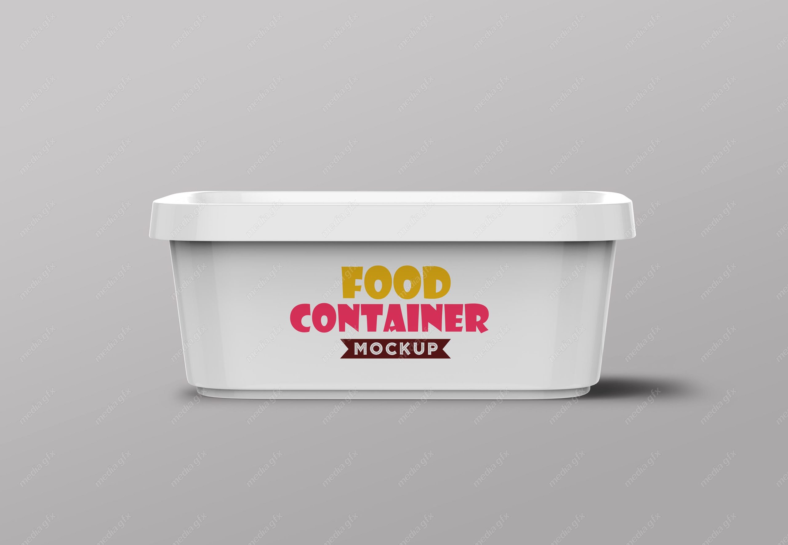 موکاپ بسته بندی پنیر صبحانه لایه باز MP003047