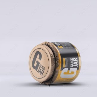 موکاپ شیشه مربا و ترشی سایز کوچک لایه باز MP003070