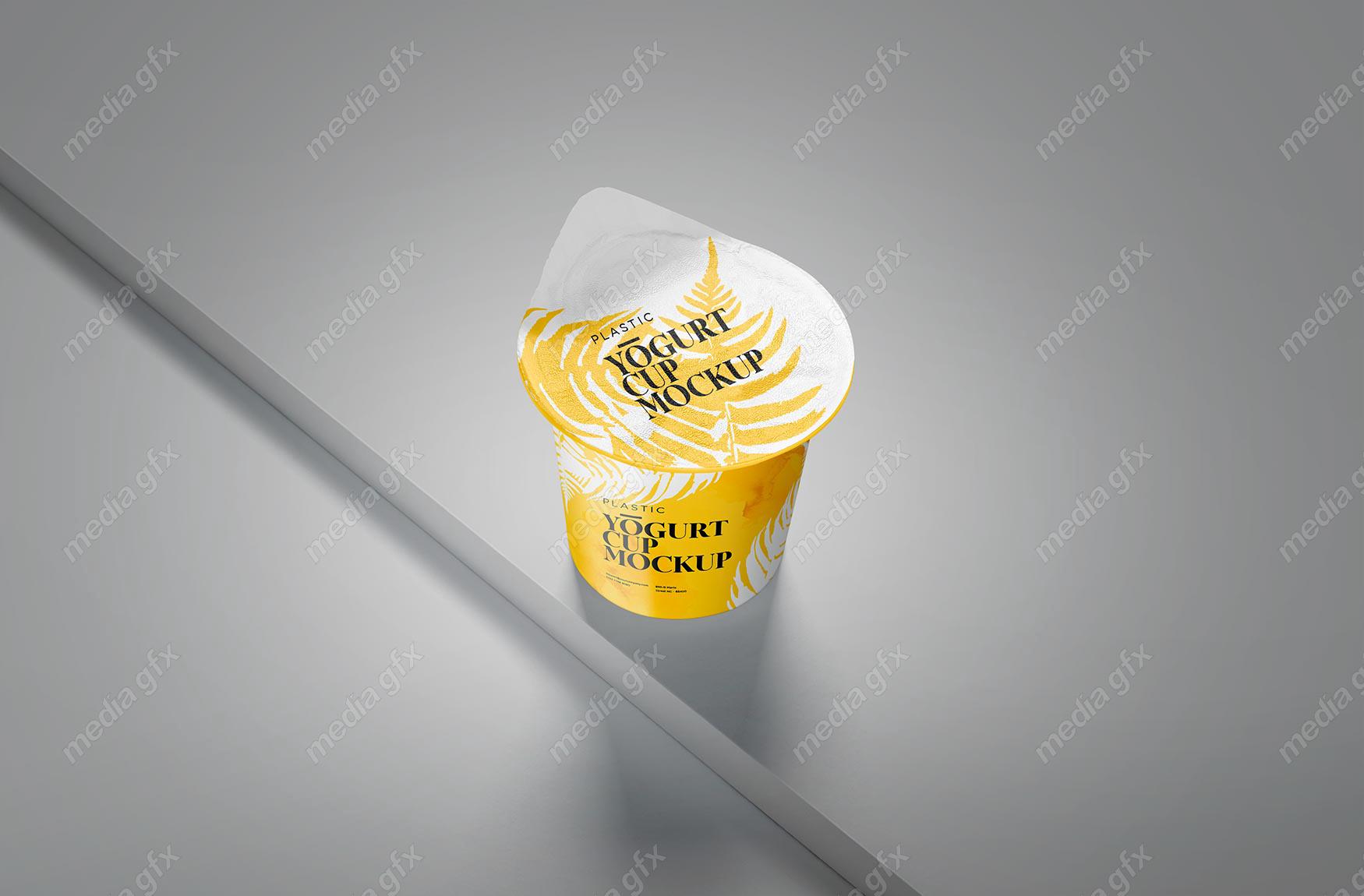 موکاپ ماست لیوانی MP003091