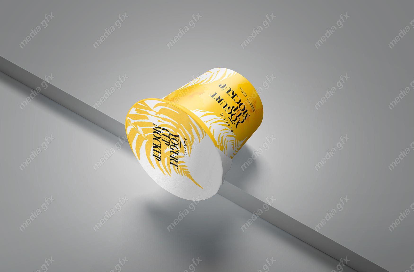 موکاپ ماست لیوانی MP003093