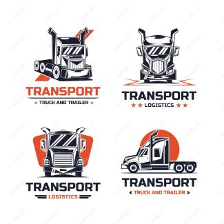 وکتور لوگو کامیون و ماشین باربری MV003104