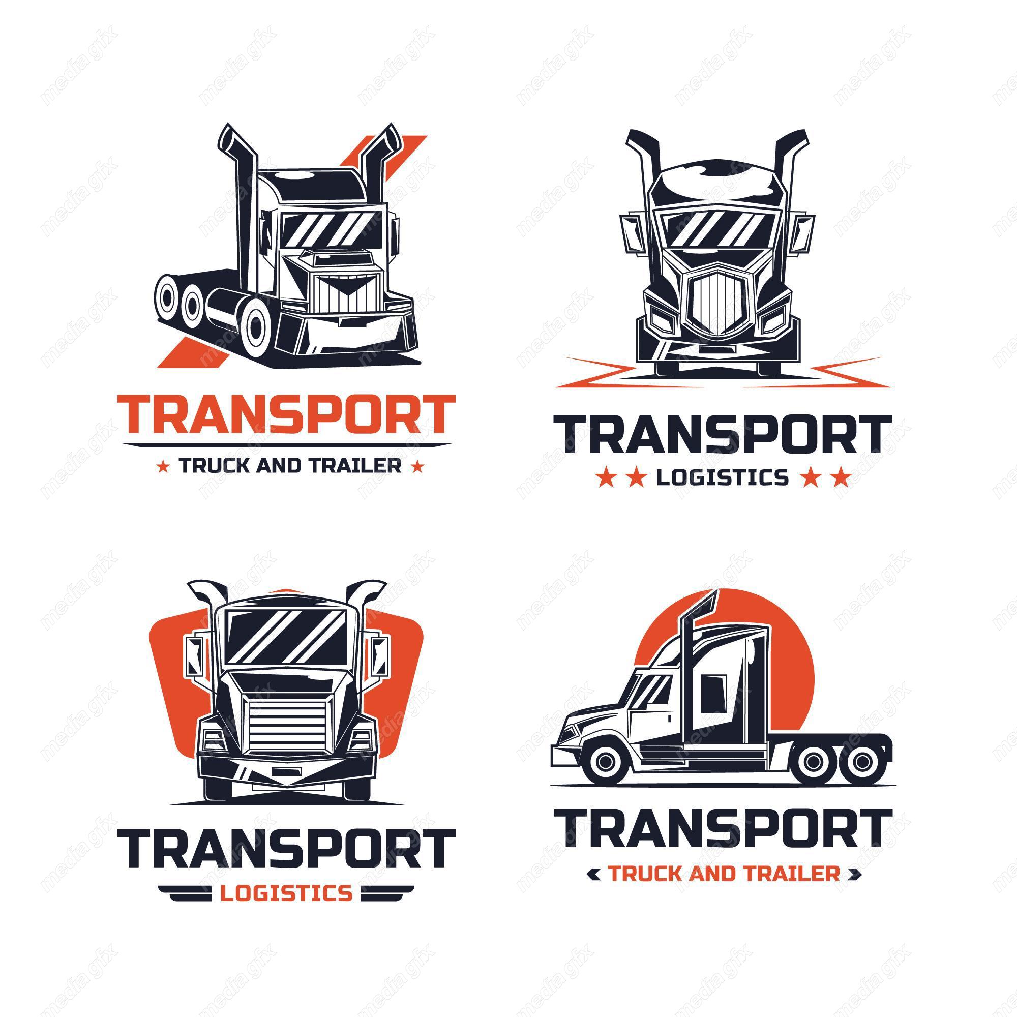 وکتور لوگو کامیون و ماشین باربری MV003104