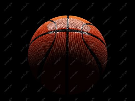 دانلود عکس با کیفیت ورزش بسکتبال توپ و تور MJ003123