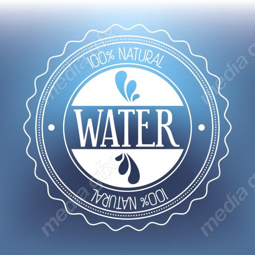 وکتور لوگو قطرات آب MV003204