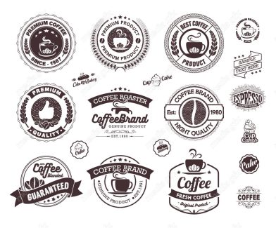 وکتور لوگو قهوه و کافی شاپ MV003229