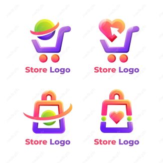 دانلود رایگان وکتور لوگو فروشگاه اینترنتی خرید انلاین MV003245