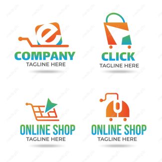 دانلود رایگان وکتور لوگو فروشگاه اینترنتی خرید انلاین MV003250