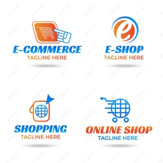 دانلود رایگان وکتور لوگو فروشگاه اینترنتی خرید انلاین MV003251