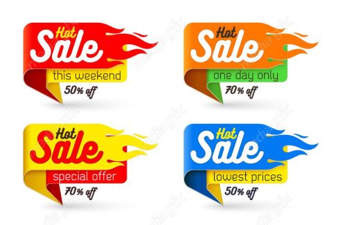 دانلود طرح وکتور استیکر و لیبل فروش و تخفیف شگفت انگیز MV004839