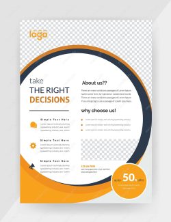 وکتور طرح آماده تراکت، پوستر و فلایر خلاقانه و مدرن MV004872