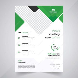 وکتور طرح آماده تراکت، پوستر و فلایر خلاقانه و مدرن MV004876