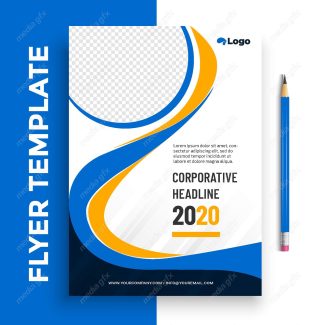 وکتور طرح آماده تراکت، پوستر و فلایر خلاقانه و مدرن MV004889