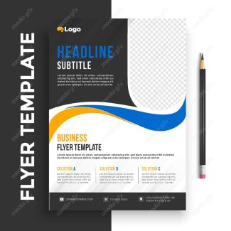 وکتور طرح آماده تراکت، پوستر و فلایر خلاقانه و مدرن MV004890