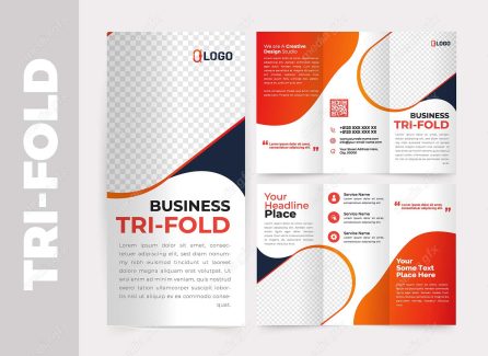 وکتور طرح آماده بروشور 3 لت شیک  MV004914