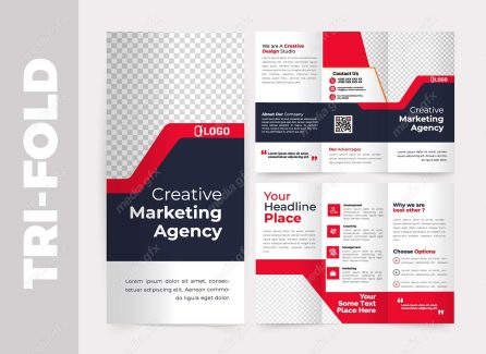 وکتور طرح آماده بروشور 3 لت شیک  MV004919