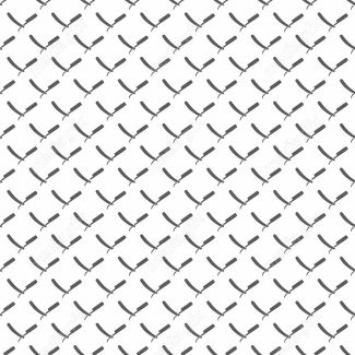 وکتور طرح پترن تیغ آریشگری باز شده MV005051