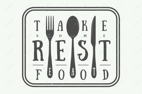 وکتور طرح لوگوی رستوران و آشپزخانه MV005134