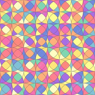 دانلود رایگان وکتور پترن الگوها و اشکال هندسی با رنگها MV005165