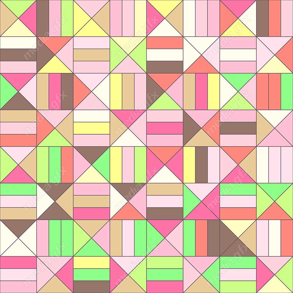 دانلود رایگان وکتور پترن الگوها و اشکال هندسی با رنگها MV005187