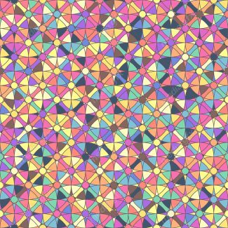 دانلود رایگان وکتور پترن الگوها و اشکال هندسی با رنگها MV005202