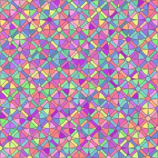 دانلود رایگان وکتور پترن الگوها و اشکال هندسی با رنگها MV005205