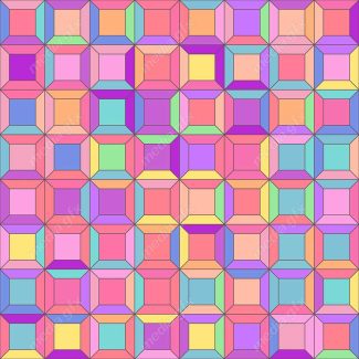 دانلود رایگان وکتور پترن الگوها و اشکال هندسی با رنگها MV005220