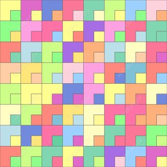 دانلود رایگان وکتور پترن الگوها و اشکال هندسی با رنگها MV005221