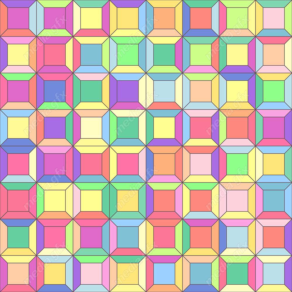 دانلود رایگان وکتور پترن الگوها و اشکال هندسی با رنگها MV005222