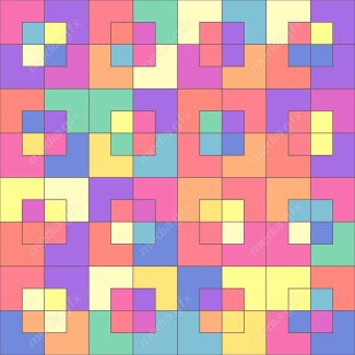 دانلود رایگان وکتور پترن الگوها و اشکال هندسی با رنگها MV005224