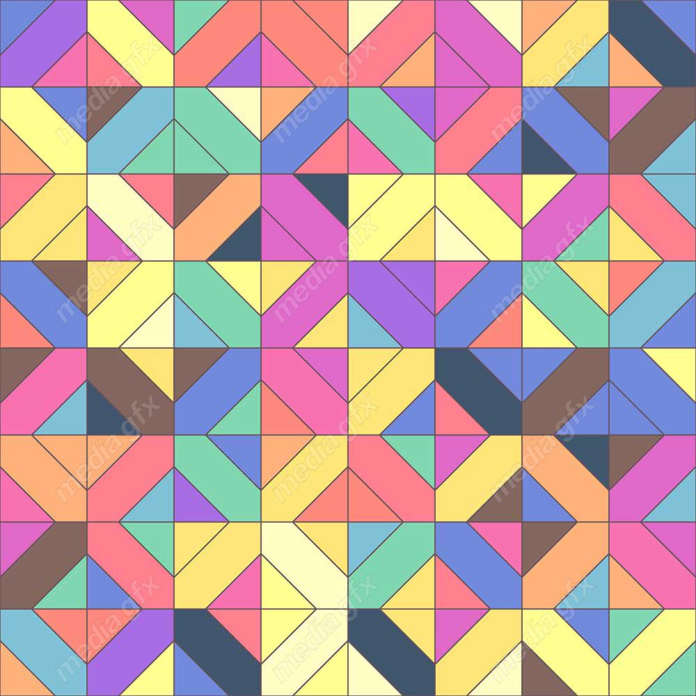 دانلود رایگان وکتور پترن الگوها و اشکال هندسی با رنگها MV005229