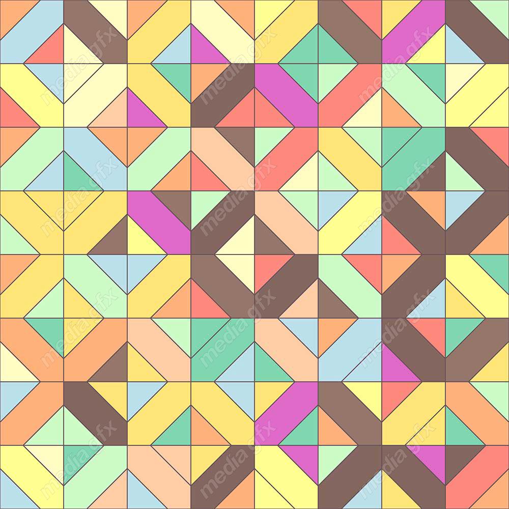 دانلود رایگان وکتور پترن الگوها و اشکال هندسی با رنگها MV005239