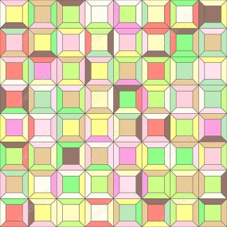 دانلود رایگان وکتور پترن الگوها و اشکال هندسی با رنگها MV005242